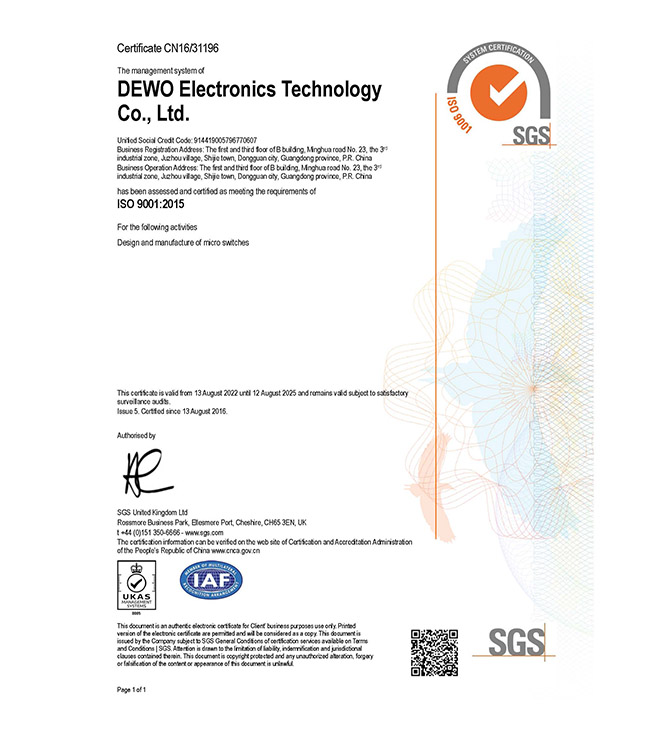 ISO 9001:2015 ISO 9001:2015